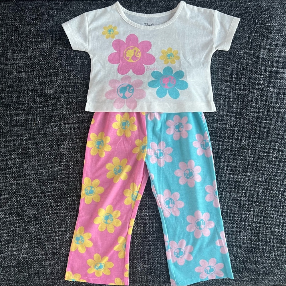 Barbie Toddler Pajamas Size 2T